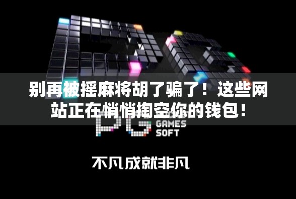 别再被摇麻将胡了骗了！这些网站正在悄悄掏空你的钱包！