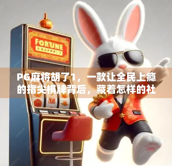 PG麻将胡了1，一款让全民上瘾的指尖棋牌背后，藏着怎样的社交密码？
