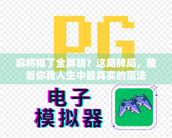麻将糊了全屏胡？这局牌局，藏着你我人生中最真实的赢法
