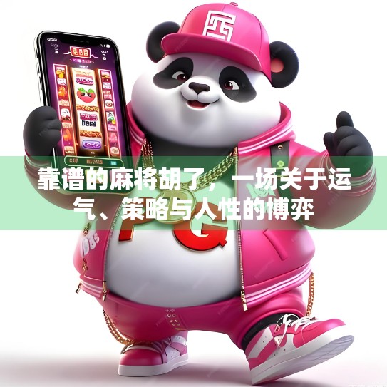 靠谱的麻将胡了，一场关于运气、策略与人性的博弈