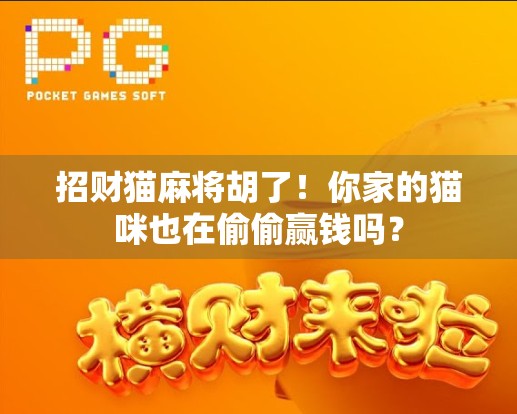招财猫麻将胡了！你家的猫咪也在偷偷赢钱吗？